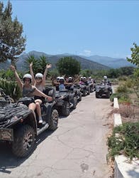 Quad riding tour with lunch in Crete